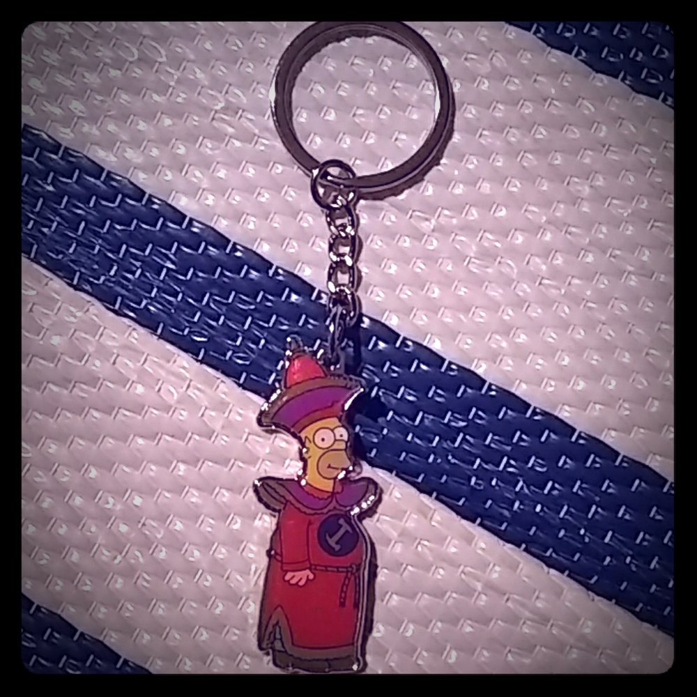 The Simpsons Homer keychain.